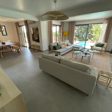 Terra Vecchia, 6 Ou 12 Personnes, Vue Imprenable, Piscine Chauffée Porto Vecchio