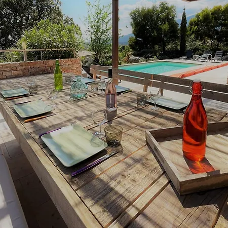 Villa Terra Vecchia, 6 Ou 12 Personnes, Vue Imprenable, Piscine Chauffee Porto-Vecchio (Corsica)