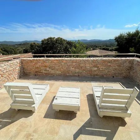 Terra Vecchia, 6 Personnes, Vue Imprenable, Piscine Chauffee * Porto-Vecchio (Corsica)