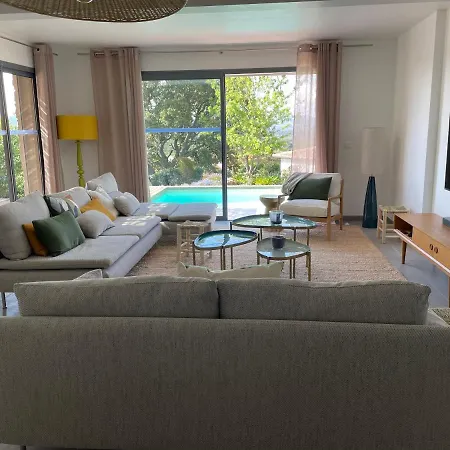 Villa Terra Vecchia, 6 Ou 12 Personnes, Vue Imprenable, Piscine Chauffee