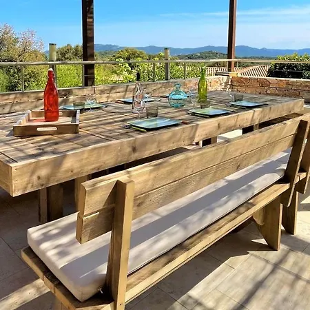 Terra Vecchia, 6 Ou 12 Personnes, Vue Imprenable, Piscine Chauffee Vila Porto-Vecchio (Corsica)