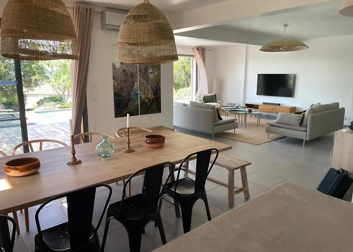 Terra Vecchia, 6 Ou 12 Personnes, Vue Imprenable, Piscine Chauffee *