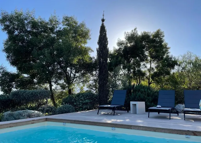 Villa Terra Vecchia, 6 Ou 12 Personnes, Vue Imprenable, Piscine Chauffee