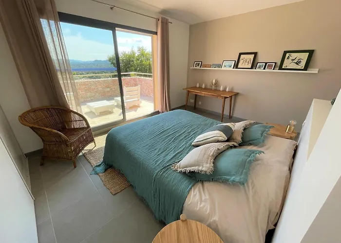 Villa Terra Vecchia, 6 Ou 12 Personnes, Vue Imprenable, Piscine Chauffee